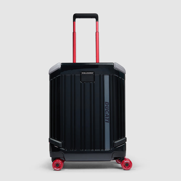 Piquadro x Ducati 4 wheel cabin suitcase
