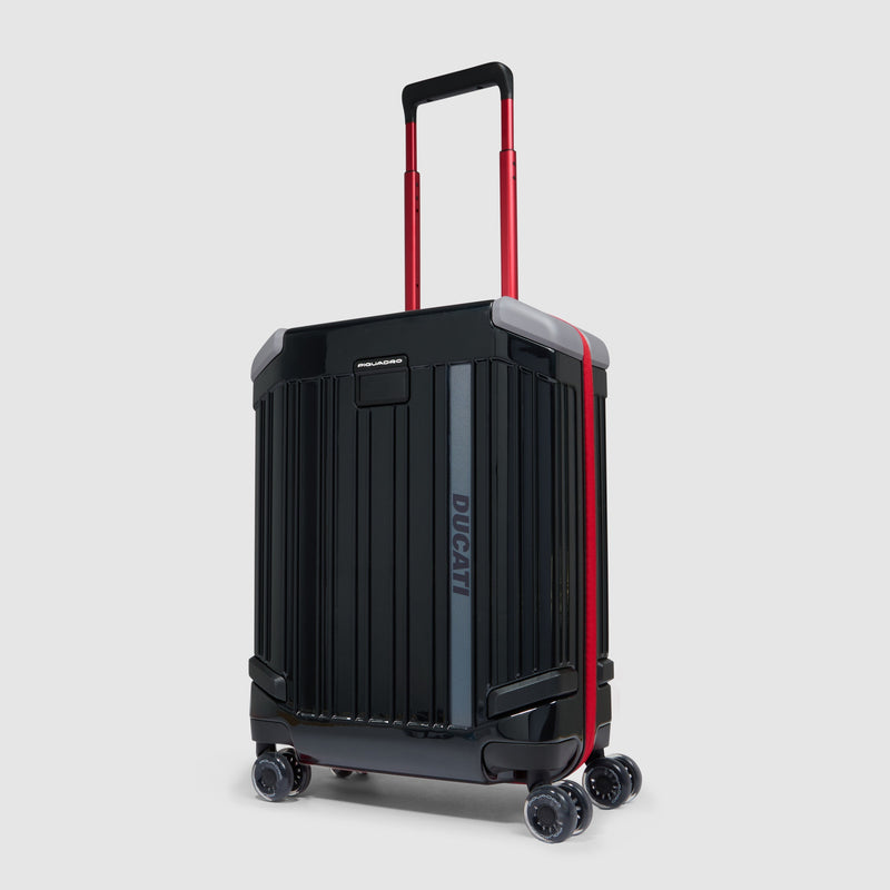 4 wheel cabin suitcase "Piquadro x Ducati"
