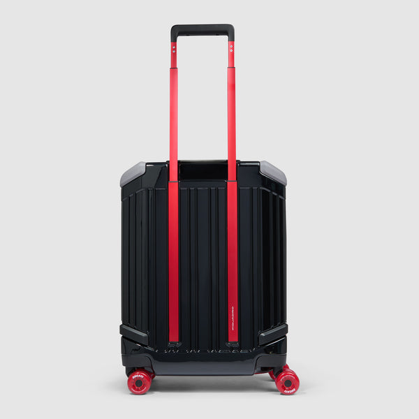 Piquadro x Ducati 4 wheel cabin suitcase