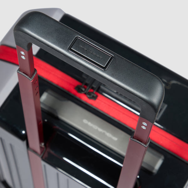 Piquadro x Ducati 4 wheel cabin suitcase