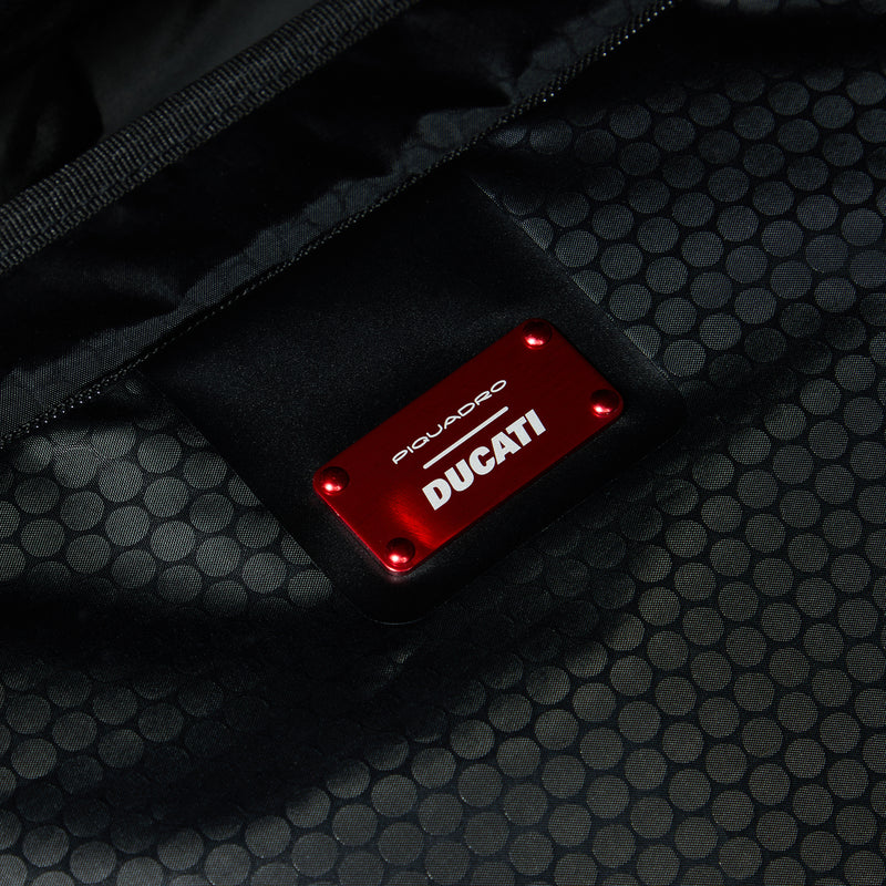 Piquadro x Ducati 4 wheel cabin suitcase