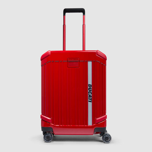 Piquadro x Ducati 4 wheel cabin suitcase