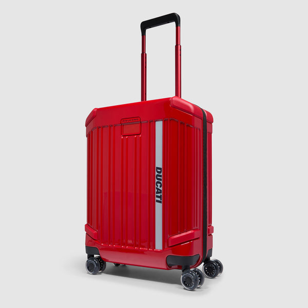 Piquadro x Ducati 4 wheel cabin suitcase