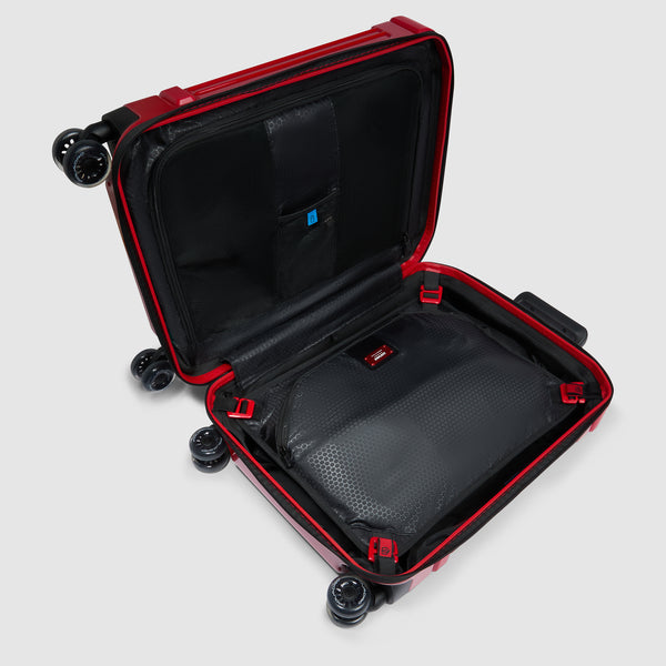 Piquadro x Ducati 4 wheel cabin suitcase