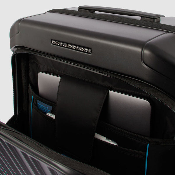4-Rollen Laptop-Trolley Koffer in Handgepäckgröße