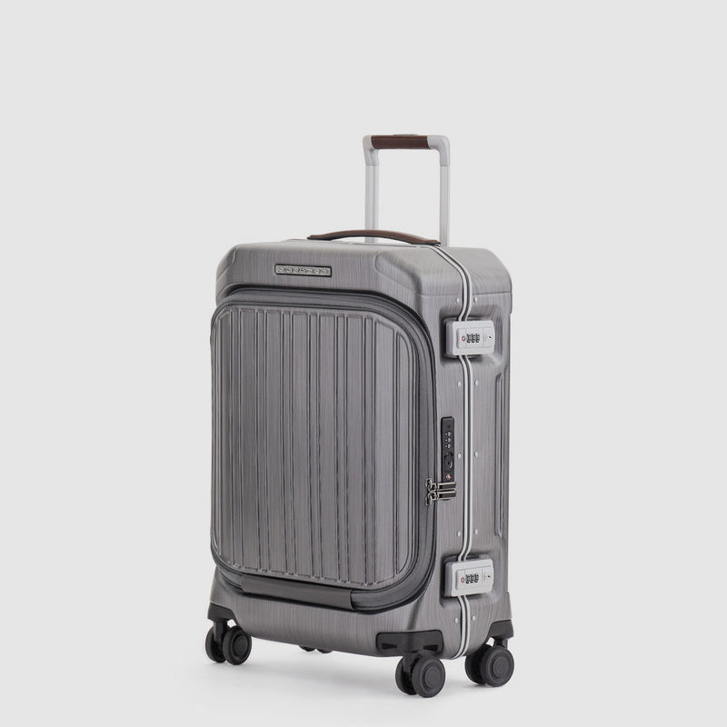 Trolley da cabina a 4 ruote con porta pc 17,3" 