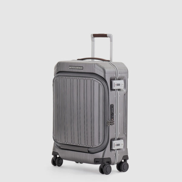 Trolley da cabina a 4 ruote con porta pc 17,3" 