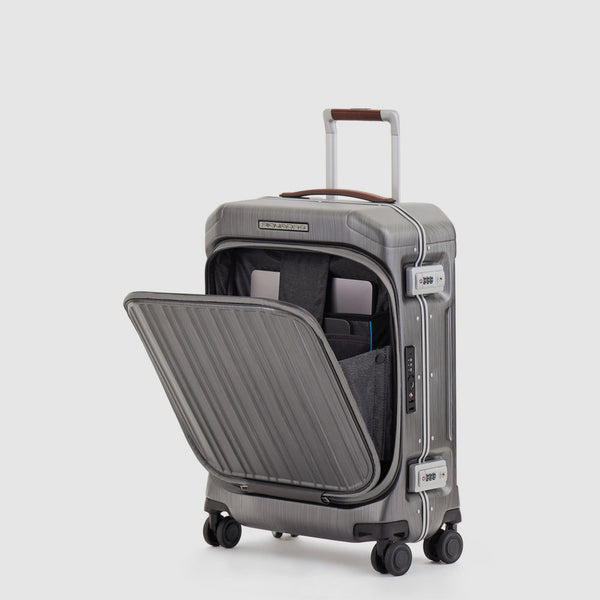 Trolley da cabina a 4 ruote con porta pc 17,3" 