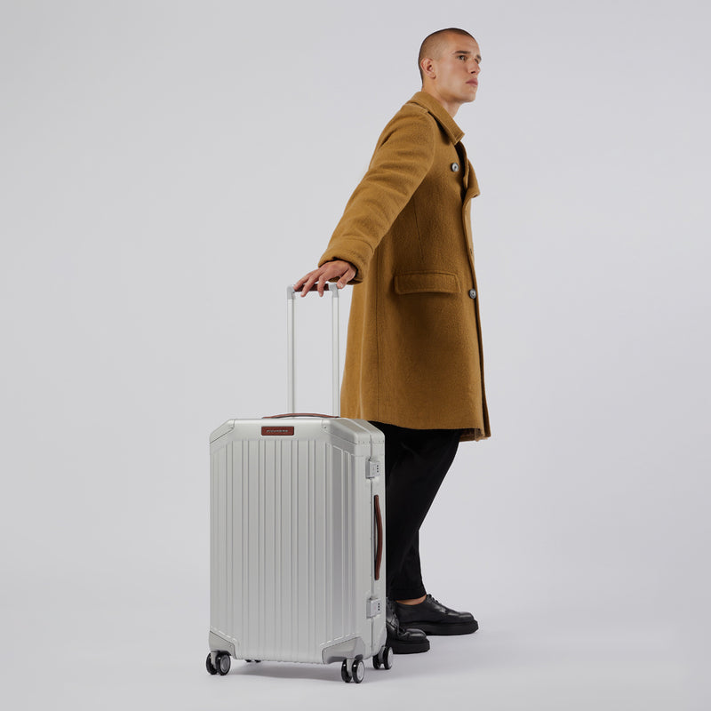 Maleta de viaje mediana, 4 ruedas 