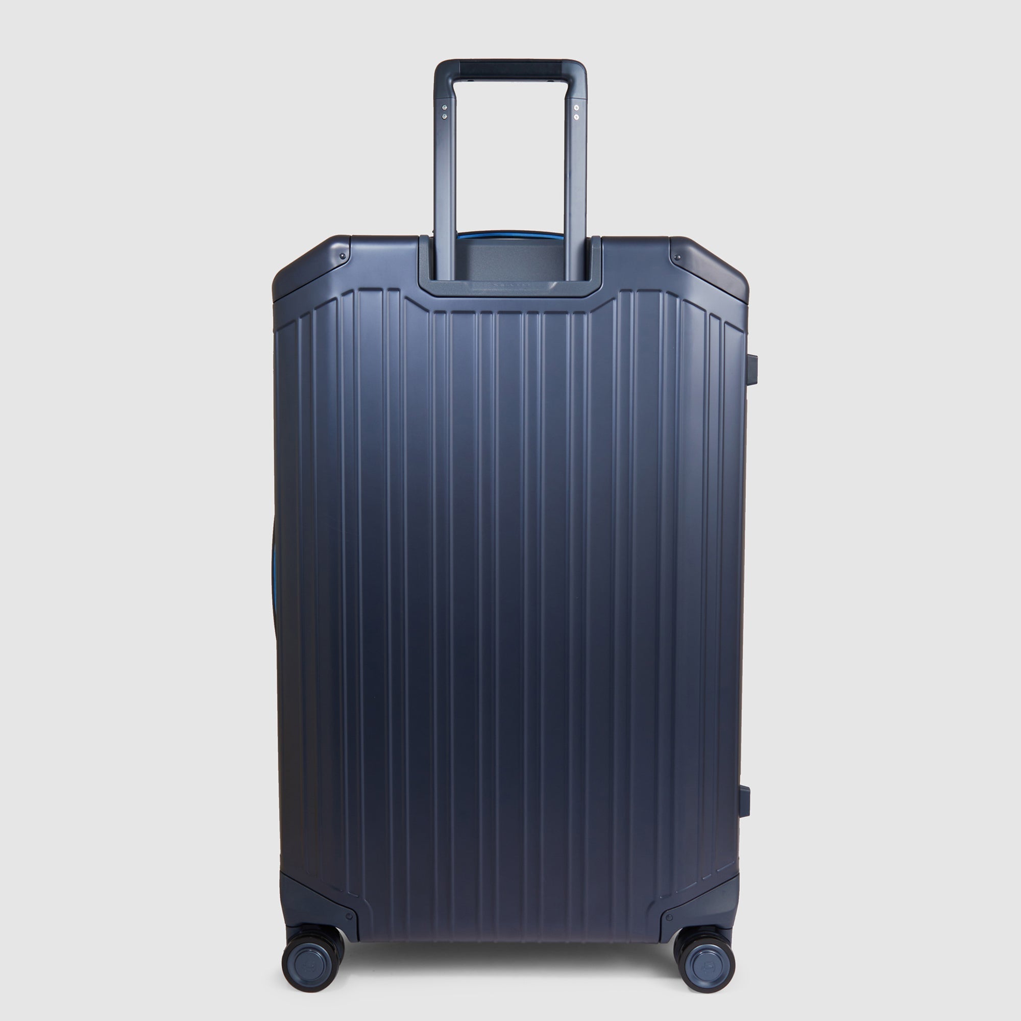 Trolley grande a ruote con cover impermeabile blue notte