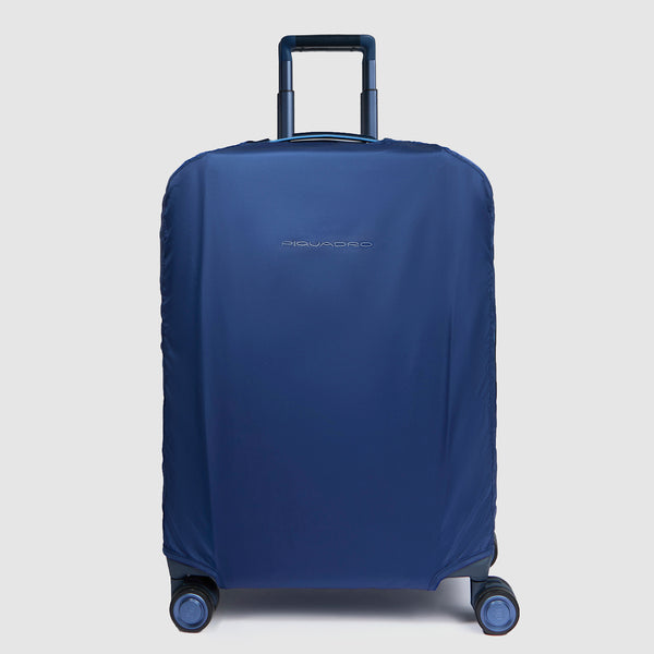 Large 4 wheel suitcase with waterproof cover