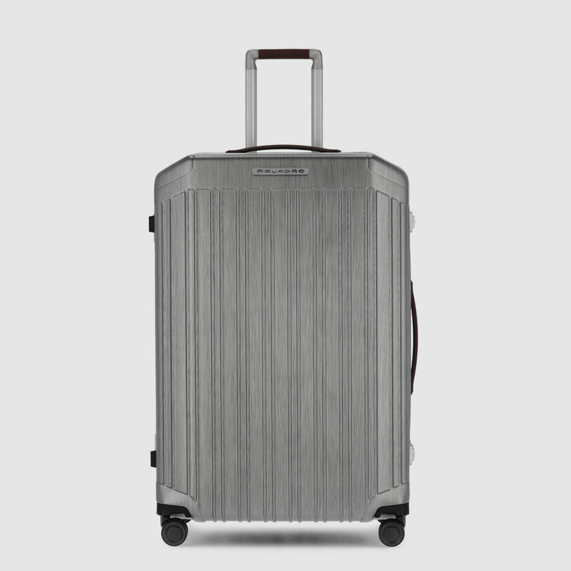Piquadro Big size, hardside spinner with TSA lock