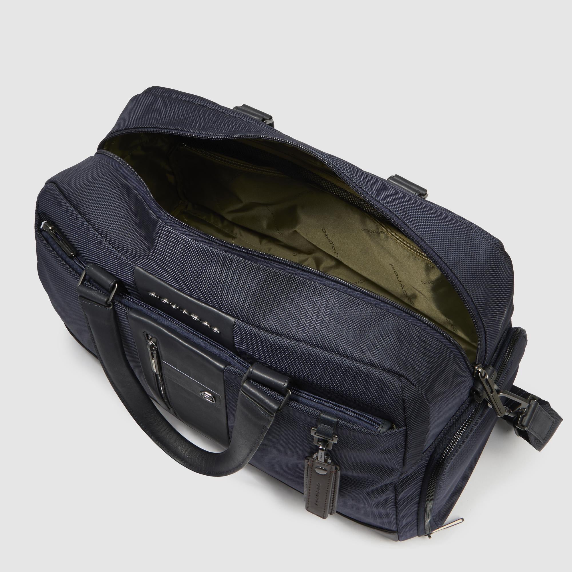 Borsone da viaggio in tessuto riciclato blu - Main Image