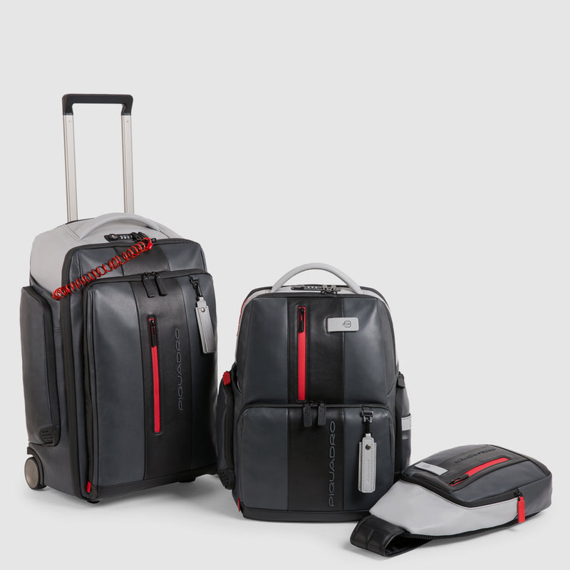 Convertible to backpack cabin suitcase