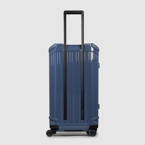 Hardside 4 wheel suitcase in trunk shape - 3