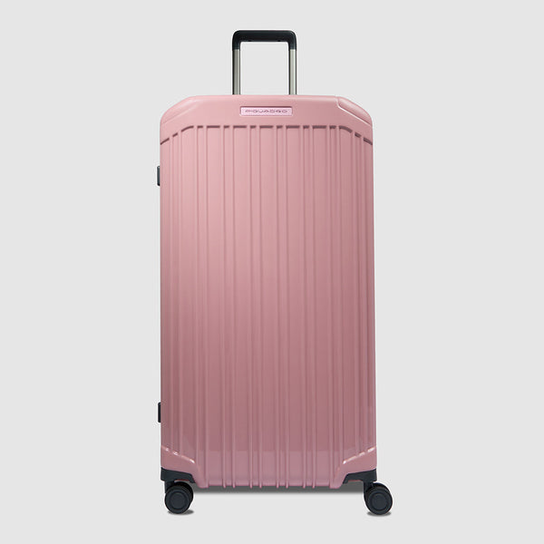 Hardside 4 wheel suitcase in trunk shape - 1