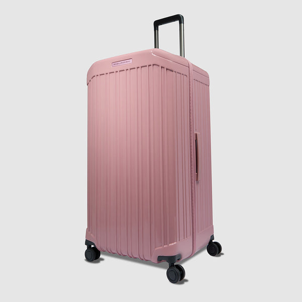 Hardside 4 wheel suitcase in trunk shape
