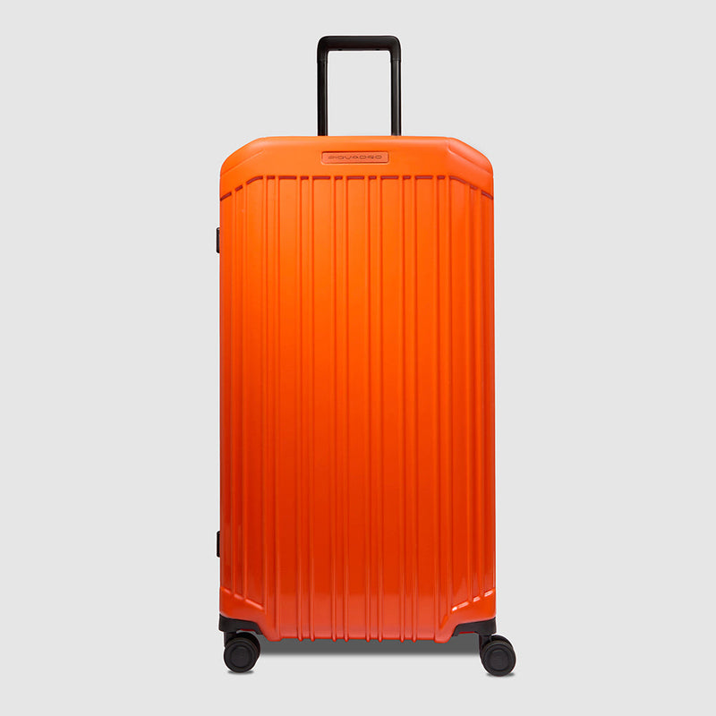 Piquadro Hardside spinner in trunk shape