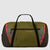 Foldable duffel bag in recycled fabric