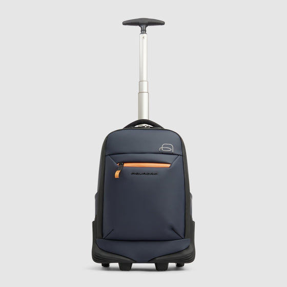 Convertible Cabin Trolley Backpack with TSA Lock - Blue