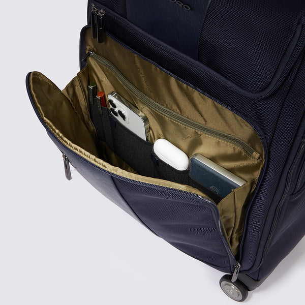 4 wheel cabin suitcase for laptop 15,6"