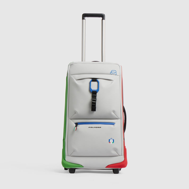 Duffle bag with wheels "Piquadro x FISI"