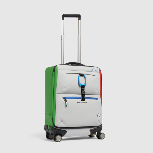 Slim 4 wheel cabin suitcase "Piquadro x FISI" - 2