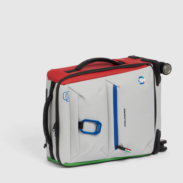 Slim 4 wheel cabin suitcase "Piquadro x FISI" - 5