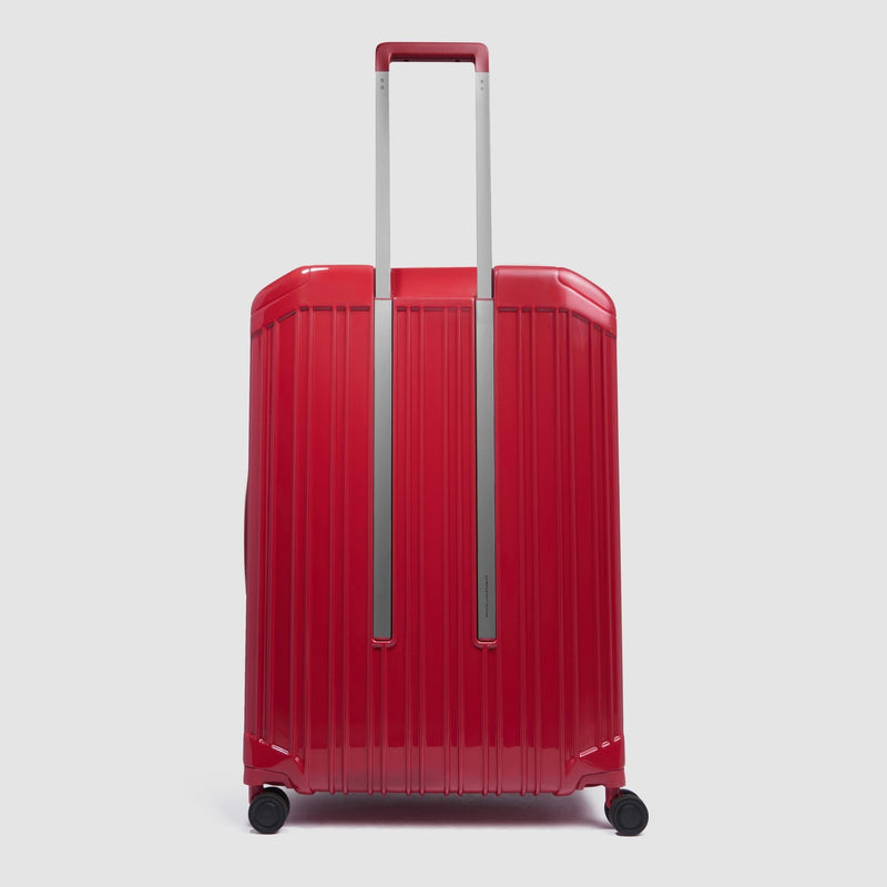 Expadable, large 4 wheel suitcase