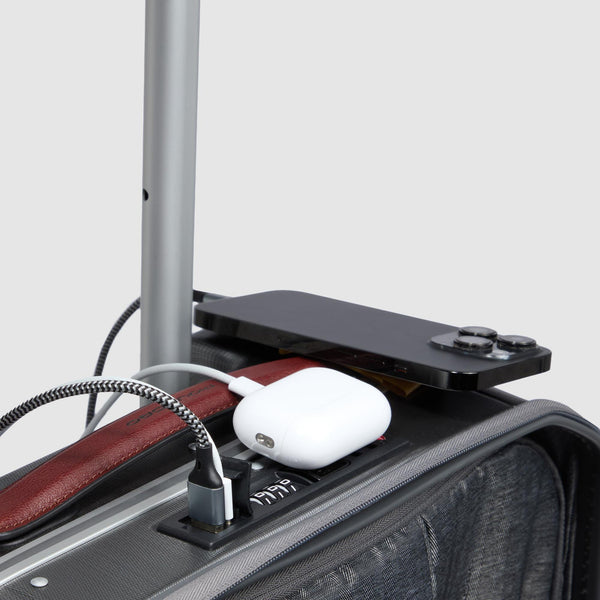 4 wheel cabin suitcase for laptop 17,3"