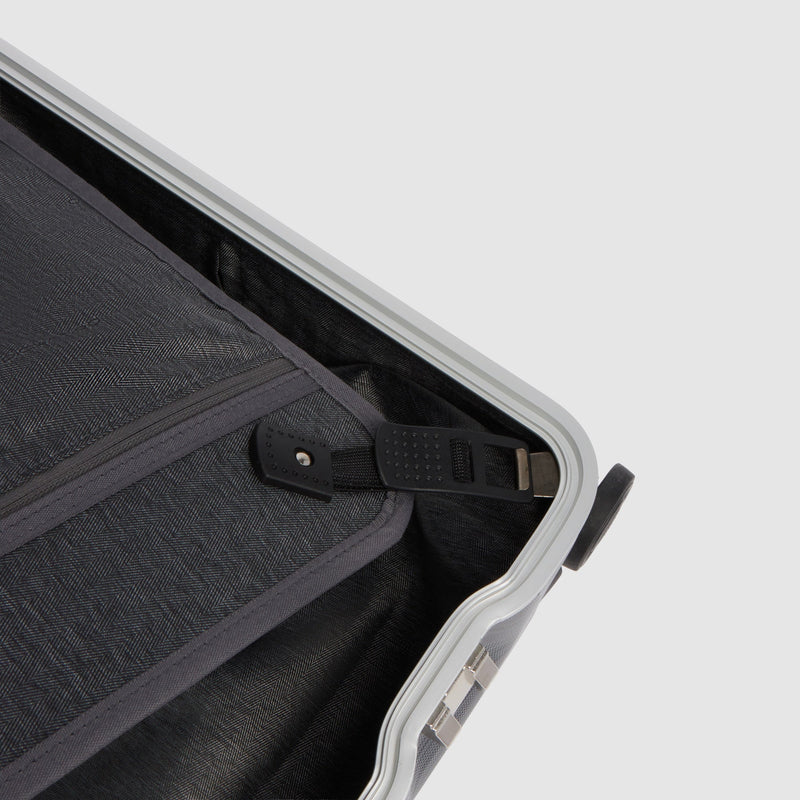 Valise cabine avec panneau avant pour ordinateur