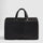 Leather Duffel Bag with Trolley Strap