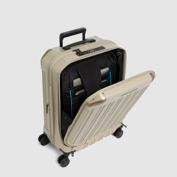 Cabin suitcase for laptop with dual opening - 8