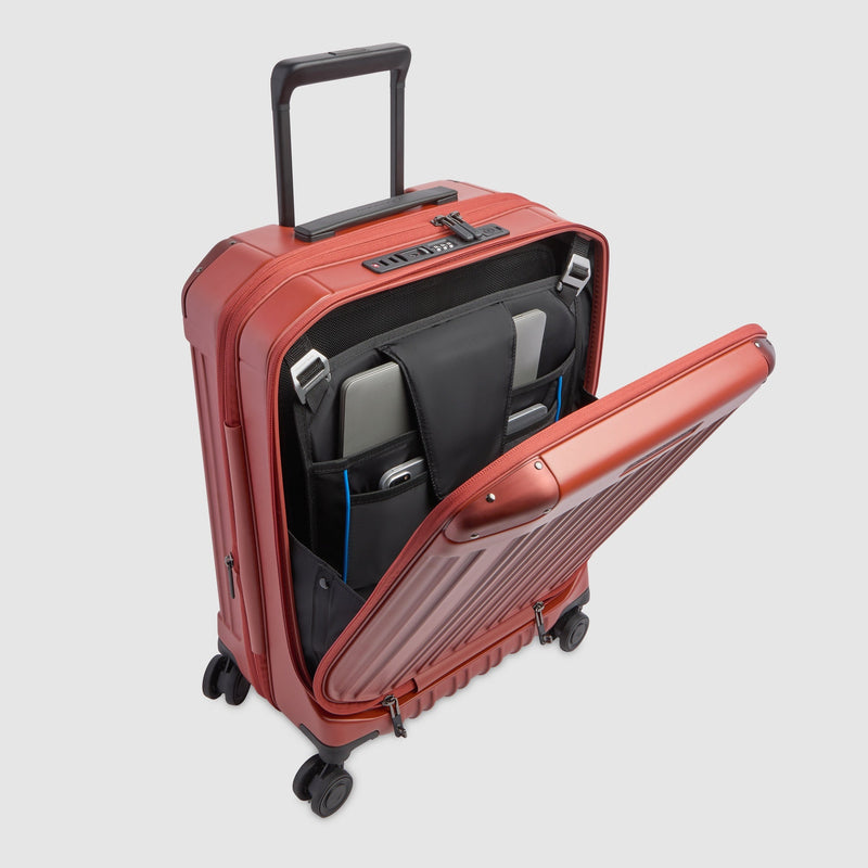 Trolley da cabina porta pc con doppia apertura