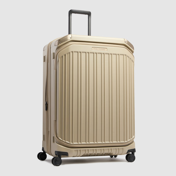 Large 4 wheel suitcase with dual opening - 2