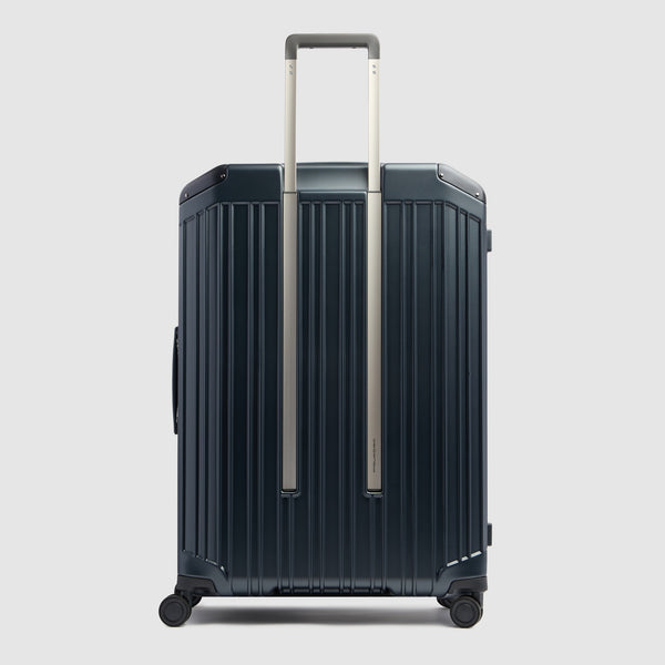 Large 4 wheel suitcase with dual opening - 3