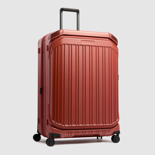 Large 4 wheel suitcase with dual opening - 2
