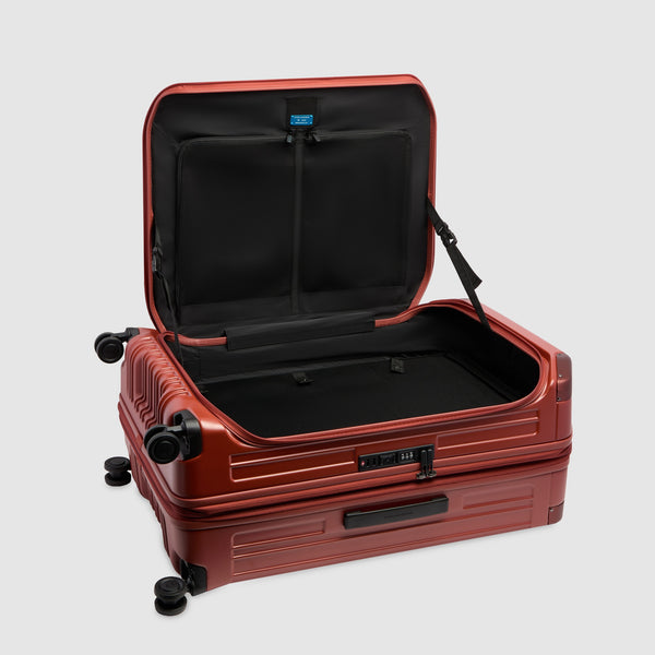 Large 4 wheel suitcase with dual opening - 5