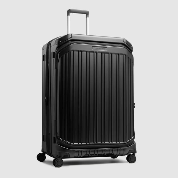 Large 4 wheel suitcase with dual opening - 2