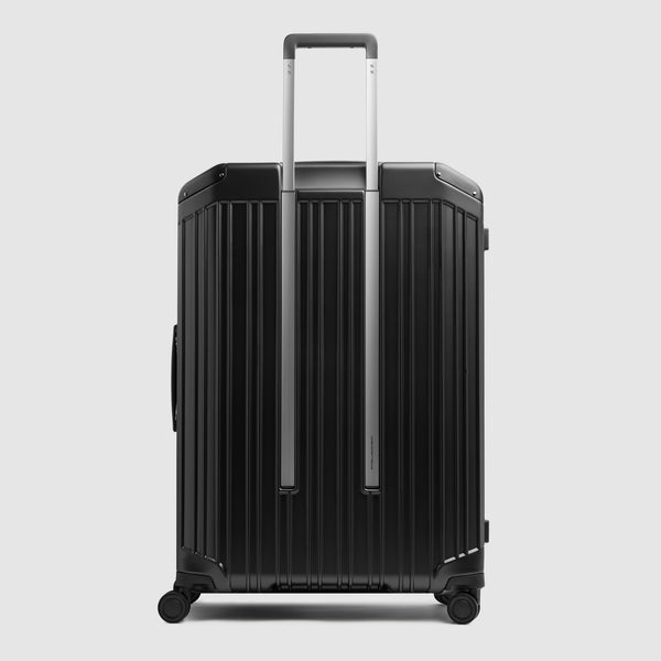 Large 4 wheel suitcase with dual opening - 3