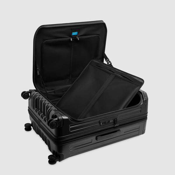Large 4 wheel suitcase with dual opening - 5