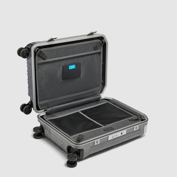 Hardside Cabin Suitcase with Fingerprint Lock - 4