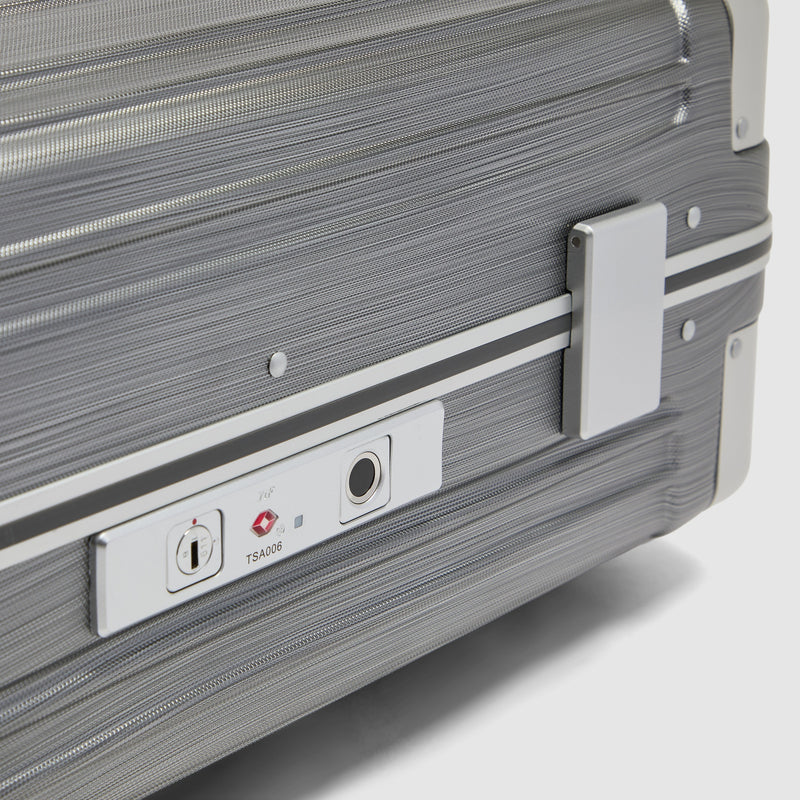 Hardside Cabin Suitcase with Fingerprint Lock