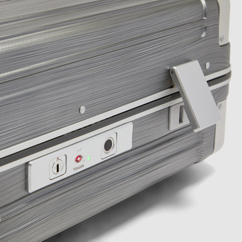 Hardside Cabin Suitcase with Fingerprint Lock