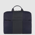 Hanging Toiletry Bag in Recycled Nylon and Leather