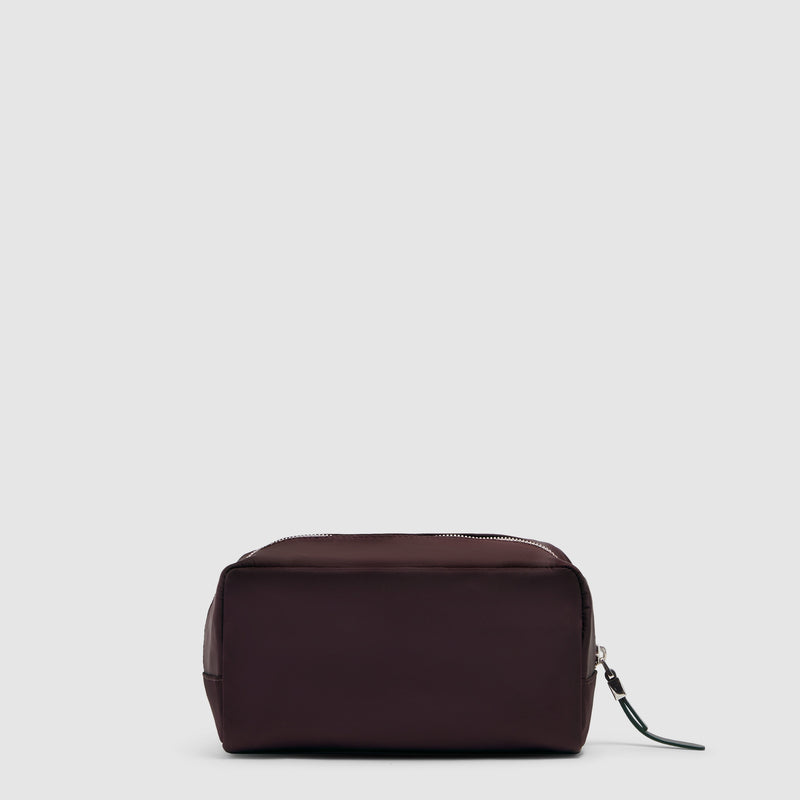 Trousse de toilette en tissu recyclé, petit format