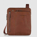 Men's Leather Crossbody Bag with iPad® Pocket