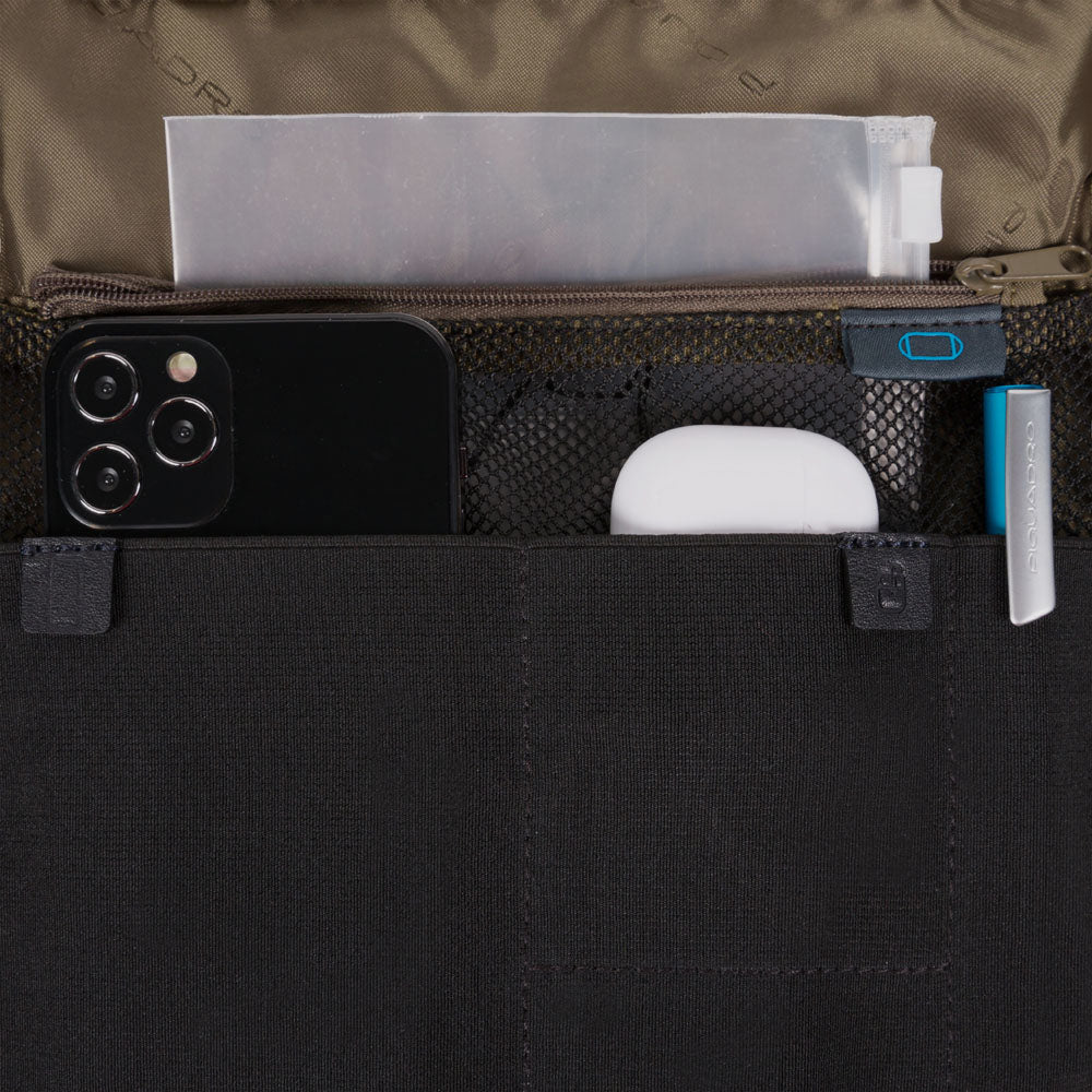 Bolso pequeño porta iPad® en tejido reciclado