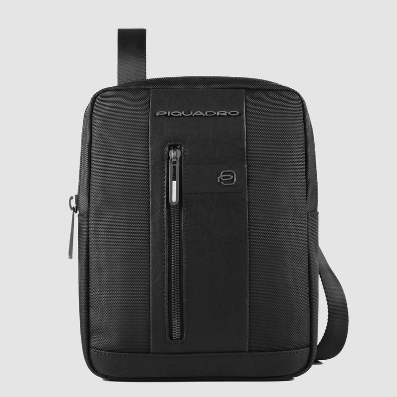 iPad® crossbody bag in recycled fabric