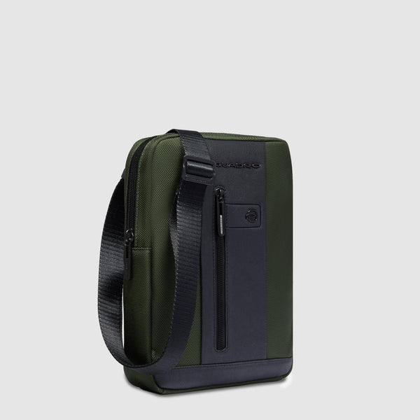 Men's Water-Resistant Crossbody Bag for iPad® - Forest green - photo 2